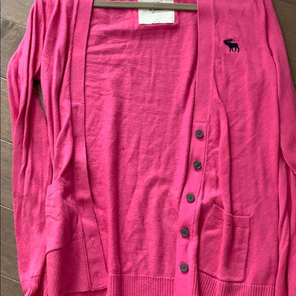 Hot pink sweater